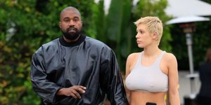 Ο ράπερ Κάνιε Γουέστ και η σύζυγός του, Μπιάνκα Σενσόρι