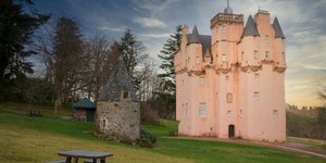 Το ροζ κάστρο Craigievar στο Aberdeenshire της Σκωτίας