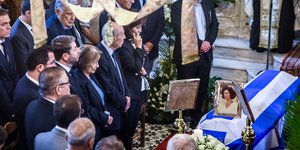 Κηδεία Βάσως Παπανδρέου 