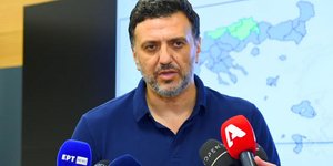 Ο υπουργός Πολιτικής Προστασίας Βασίλης Κικίλιας