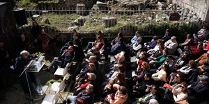 Ομιλία στην Αρχαία Αγορά