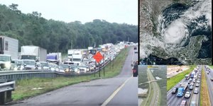 Μαζική έξοδος κατοίκων της Φλόριντα ενόψει της άφιξης του κυκλώνα Μίλτον