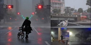 O κυκλώνας Μίλτον σαρώνει τη Φλόριντα