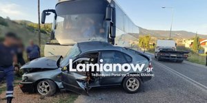 Τροχαίο στη Λαμία