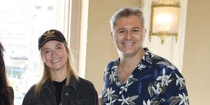 Λένα Δροσάκη και Αλέξανδρος Μπουρδούμης ποζάρουν μαζί για πρώτη φορά μετά τον χωρισμό τους.