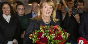 H επικεφαλής του Σοσιαλδημοκρατικού κόμματος