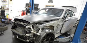 H κατεστραμμένη Rolls Royce του Μάρκους Ράσφορντ