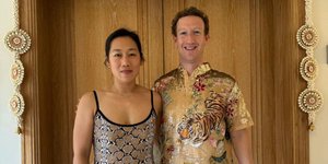 Η Πρισίλα Τσαν και ο Μαρκ Ζούκερμπεργκ 