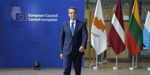 Ο πρωθυπουργός Κυριάκος Μητσοτάκης σε Σύνοδο Κορυφής στις Βρυξέλλες 