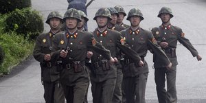 Στρατιώτες της Βόρειας Κορέας