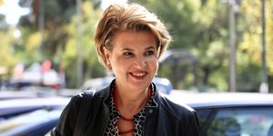 Η Όλγα Γεροβασίλη στην Κουμουνδούρου