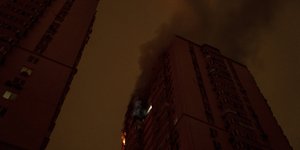 Χτύπημα σε πολυκατοικία στην Ουκρανία