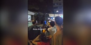 Πανηγυρισμοί στην Βηρυτό για την επίθεση του Ιράν στο Ισραήλ
