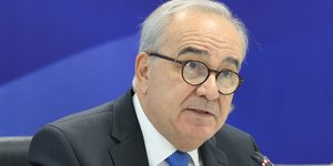 Ο Νίκος Παπαθανάσης σε ενημέρωση