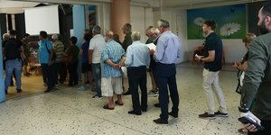 Ουρές στις εκλογές για τον νέο πρόεδρο του ΠΑΣΟΚ