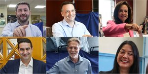 Οι έξι υποψήφιοι για την ηγεσια του ΠΑΣΟΚ ψήφισαν