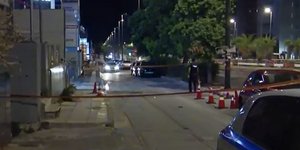 Το σημείο όπου έπεσαν οι πυροβολισμοί στην Λεωφόρο Συγγρού