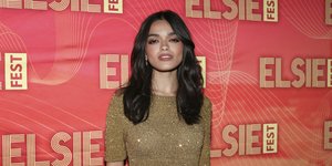 Η Rachel Zegler στο 7ο ετήσιο Elsie Fest, το μουσικό φεστιβάλ του Broadway, στο The Rooftop at Pier 17, την Κυριακή 8 Σεπτεμβρίου 2024, στη Νέα Υόρκη