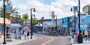 Ελληνικός δρόμος στο Τάρπον Σπρινγκς