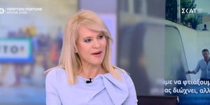 H Θεοδώρα Τζάκρη στον ΣΚΑΪ