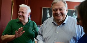 Χρήστος Πρωτόπαππας και Ευάγγελος Βενιζέλος