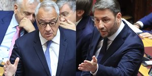 Σύγκρουση Ανδρουλάκη-Βορίδη για Συνήγορο του Πολίτη και υποκλοπές