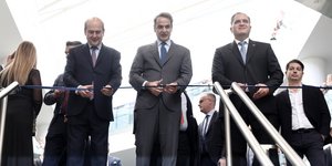 Κωστής Χατζηδάκης, Κυριάκος Μητσοτάκης, Γιώργος Πιτσιλής