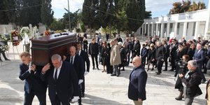 Κηδεία Δημήτρη Σούρα