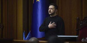 Ο πρόεδρος της Ουκρανίας, Βολοντίμιρ Ζελένσκι