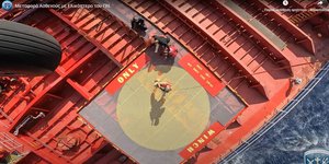 Στιγμιότυπο από την αεροδιακομιδή ασθενούς