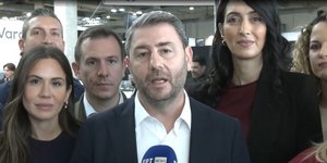 O Νίκος Ανδουλάκης στην έκθεση «Ξενία 2024»