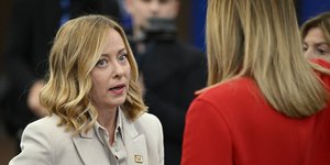 H Τζόρτζια Μελόνι στην άτυπη Ευρωπαϊκή Σύνοδο Κορυφής της Βουδαπέστης 