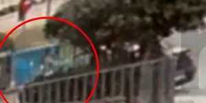 Η στιγμή που ο 44χρονος σέρνει με το αυτοκίνητο τη σύντροφό του στη Λάρισα
