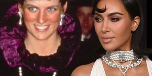 Ποια το φόρεσε καλύτερα; Η Κιμ Καρντάσιαν με τον σταυρό της Νταϊάνα για πρώτη φορά δημόσια