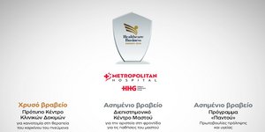 Τριπλή διάκριση για τον Όμιλο HHG στα Healthcare Business Awards 2024