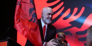 Από τη συνάντηση του Έντι Ράμα στη Θεσσαλονίκη
