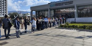 Ουρές για την είσοδο στην Εθνική Πινακοθήκη