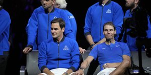 Ναδάλ και Φέντερερ συγκινημένοι στο laver cup