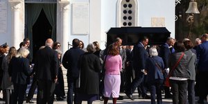 Κηδεία Θανάση Βαλτινού