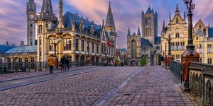 Η μεσαιωνική πόλη Γάνδη στο Βέλγιο