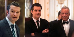 Πιτ Χέγκσεθ, Ματ Γκετς, Ρόμπερτ Κένεντι τζούνιορ: Τρεις από τους υποψήφιους υπουργούς του Τραμπ