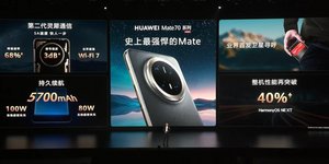 Φωτογραφία από την εκδήλωση για το Mate 70