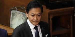 Ο Γιουιτσίρο Ταμάκι, ηγέτης του Δημοκρατικού Κόμματος για το Λαό της Ιαπωνίας