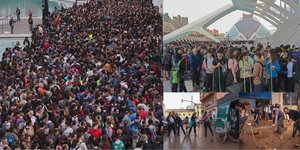 Αθρόα η προσέλευση εθελοντών στις πληγείσες από τις πλημμύρες περιοχές της Ισπανίας