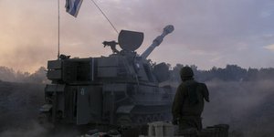 Ισραηλινό άρμα μάχης στη Λωρίδα της Γάζας