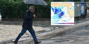 Βροχές και καταιγίδες θα πλήξουν τη χώρα