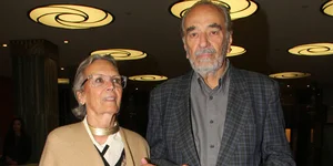 Ο Δημήτρης Καλλιβωκάς και η σύζυγός του, Ιωάννα