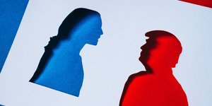 Κάμαλα Χάρις και Ντόναλντ Τραμπ