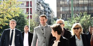 O Στέφανος Κασσελάκης στον Άρειο Πάγο