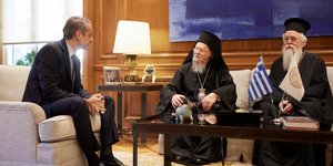 Κυριάκος Μητσοτάκης, Οικουμενικός Πατριάρχης Βαρθολομαίος